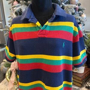 Vintage Polo Ralph Lauren Multi-striped Shirt XL Men’s